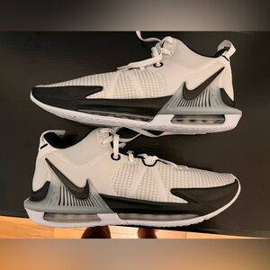 Nike White and Black Athletic Shoes